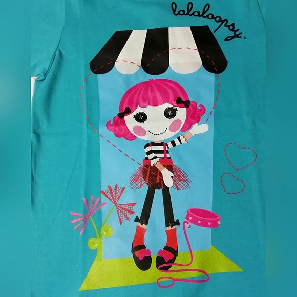 🔥SALE🔥 Lalaloopsy Charlotte Charades Girl's T-shirt Tee NWT Sizes 4, 5, 6 - Picture 2 of 5